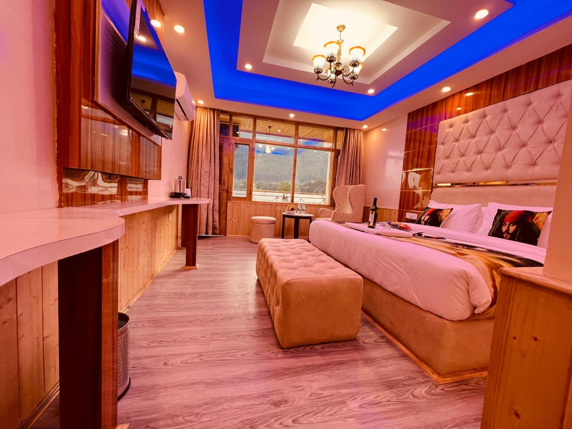Hill River Resort - Central Heated & Air Cooled - Near Mall Road , Best Property Of Manali 2024- 2025 Eksteriør bilde